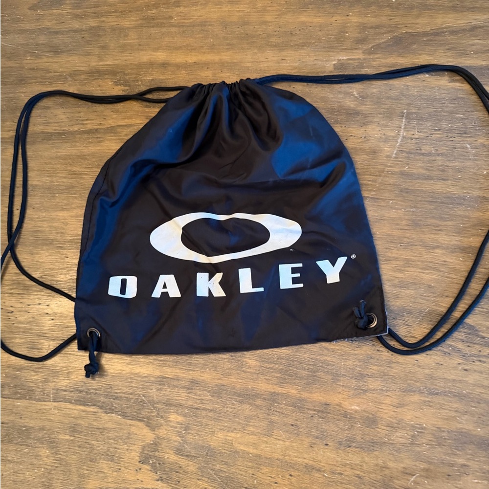 Oakley Black Drawstring Backpack - image 7